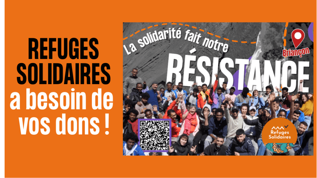 Collecte de dons : LA SOLIDARITÉ FAIT NOTRE RÉSISTANCE&nbsp;!